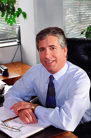 Business Man Profile Portrait