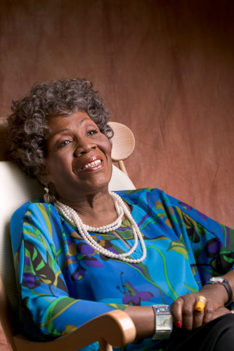 Black Woman Profile Portrait