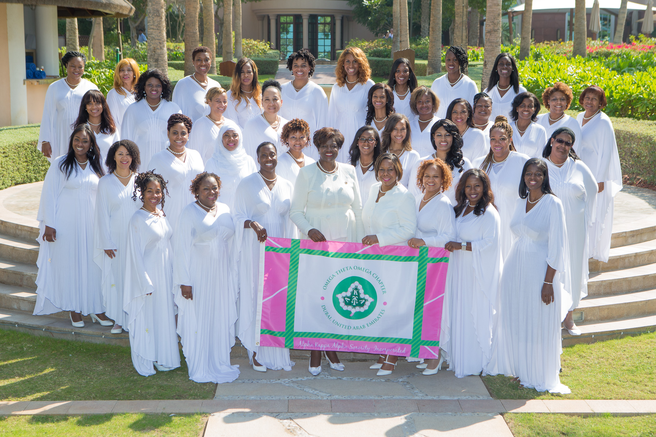 Alpha Kappa Alpha Dubai Chapter Chartering Group Shot