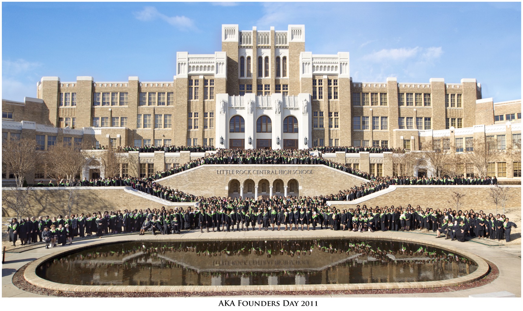 Alpha Kappa Alpha 2011 Founders Day Group Shot Little Rock, AK