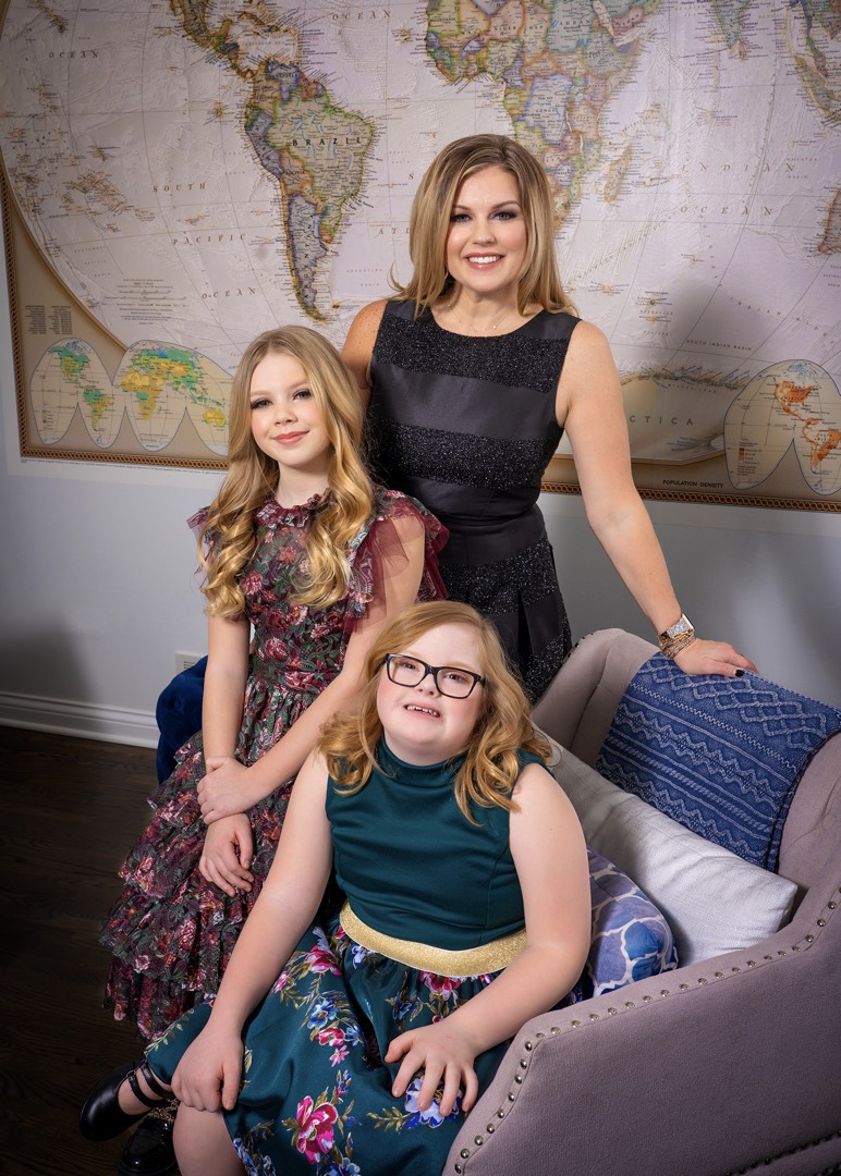 Business Woman Family Editorail Portrait